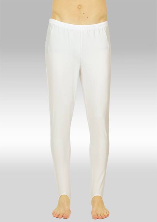 Spanbroek wit lycra B60